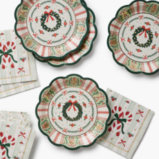 Holly Jolly Small Paper Plates