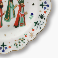 Nativity Porcelain Dessert Plate Set
