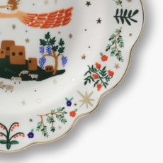 Nativity Porcelain Dessert Plate Set