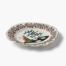 Nativity Porcelain Dessert Plate Set