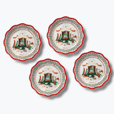Nativity Porcelain Dinner Plate Set