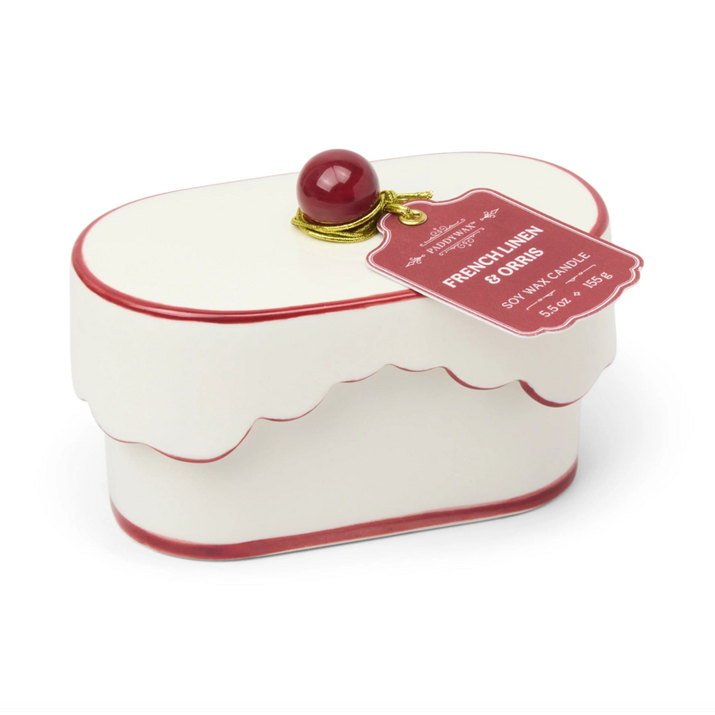 French Linen & Orris Chérie Ceramic Candle