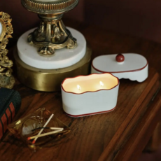 French Linen & Orris Chérie Ceramic Candle