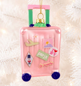 The Jetsetter Travel Luggage Ornament