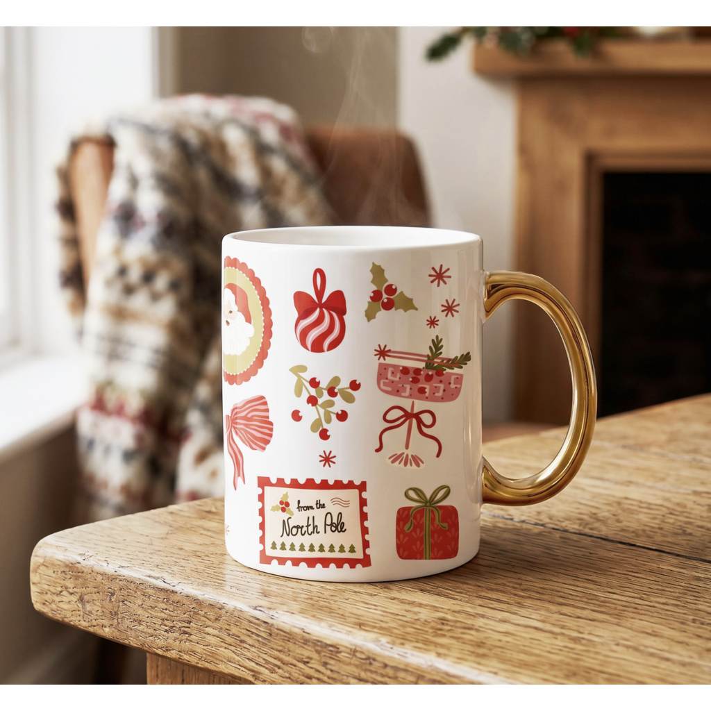 Mistletoe Magic 11oz Cozy Ceramic Mug