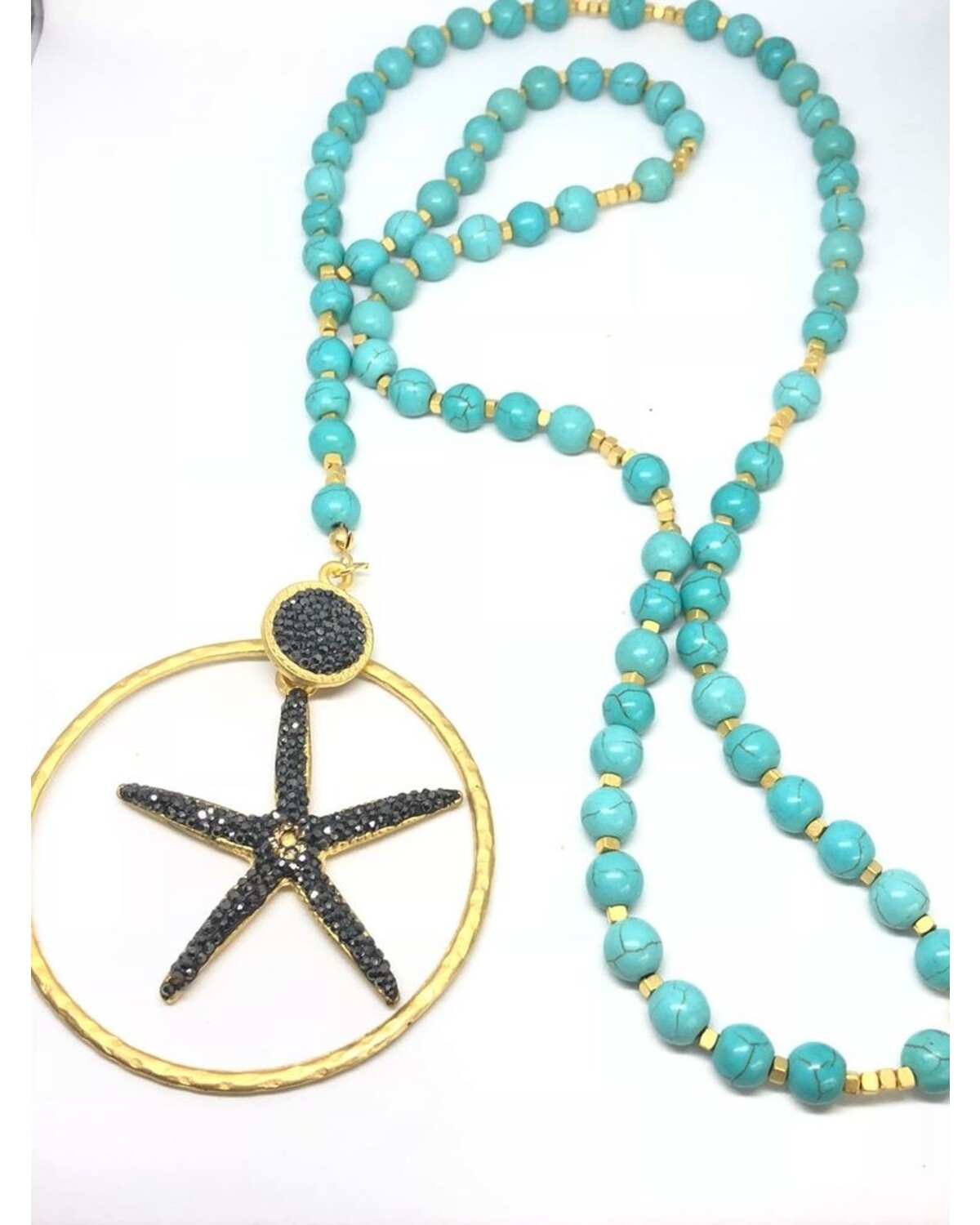 Stars Long Beads Necklaces