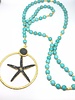 Stars Long Beads Necklaces