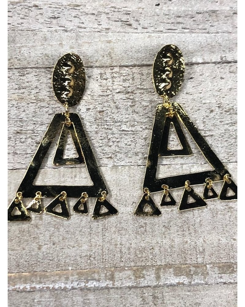 Colombian earrings Gold Plated