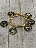 Brazalete 6 monedas 4 soles