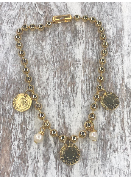 4 Soles Coin Necklace