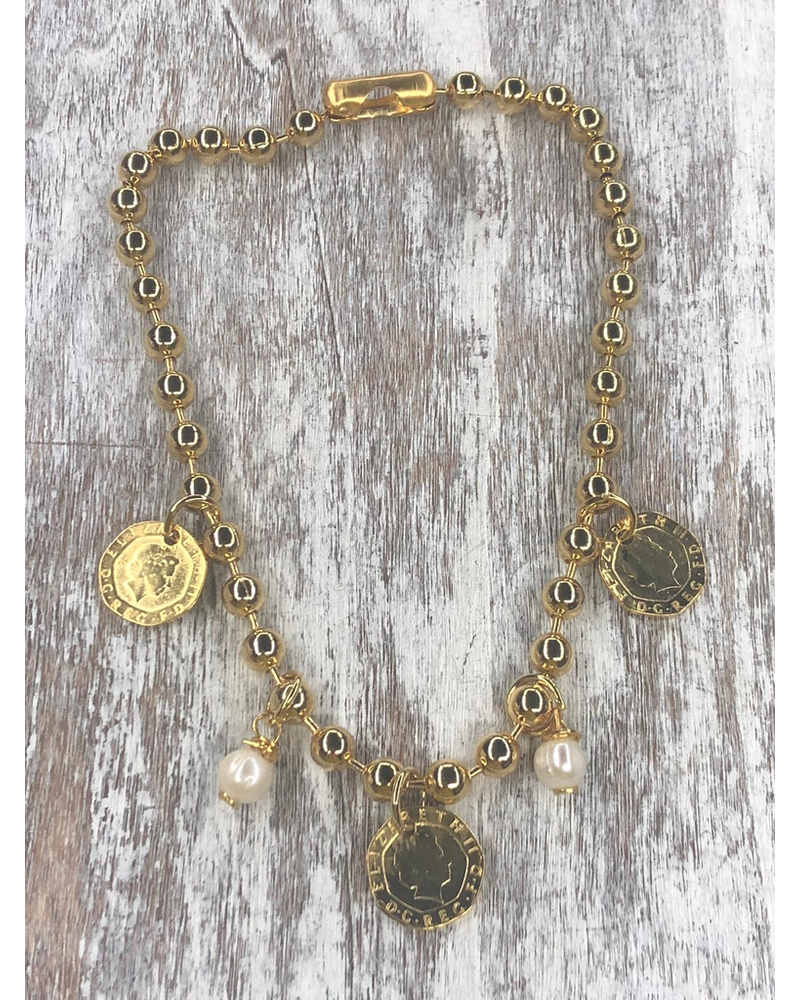 4 Soles Coin Necklace