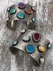 Silver Multi Stone Cuff