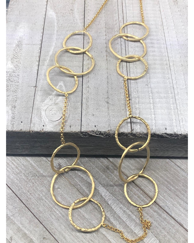 Circle Long Necklace