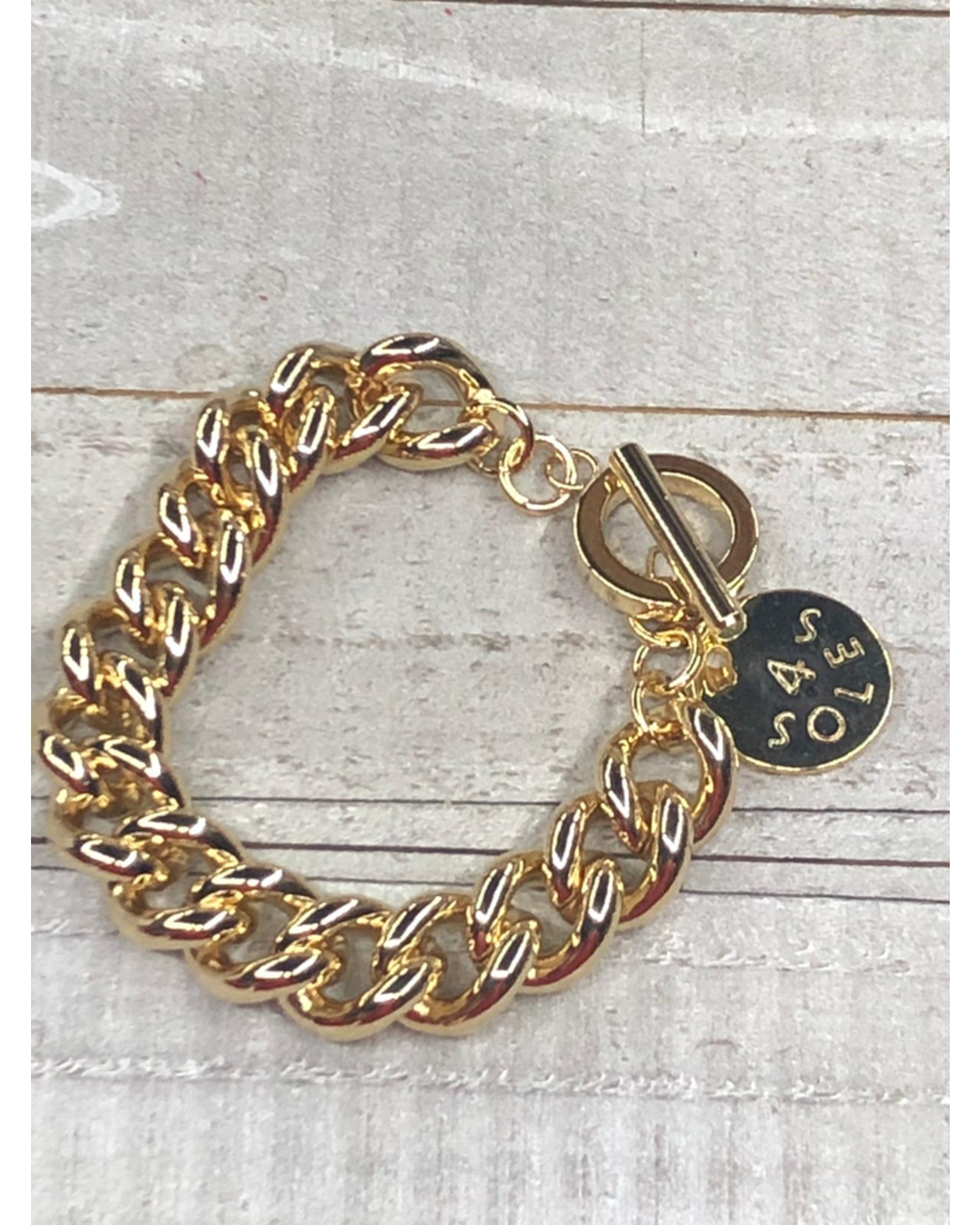 Gold Brazalet Chain
