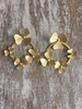 Gold Flower Earrings