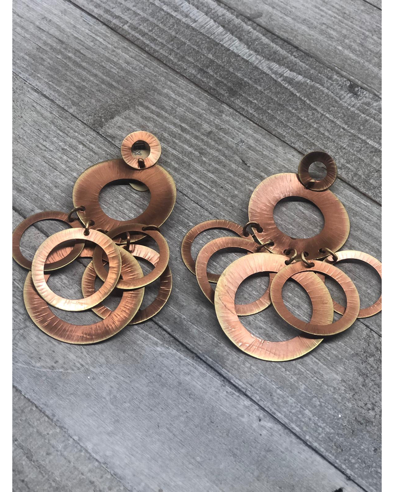 Brass Earrings