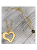 Big Heart Long Necklace