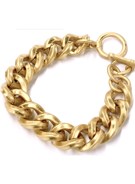 Mate Gold Plated Bracelet