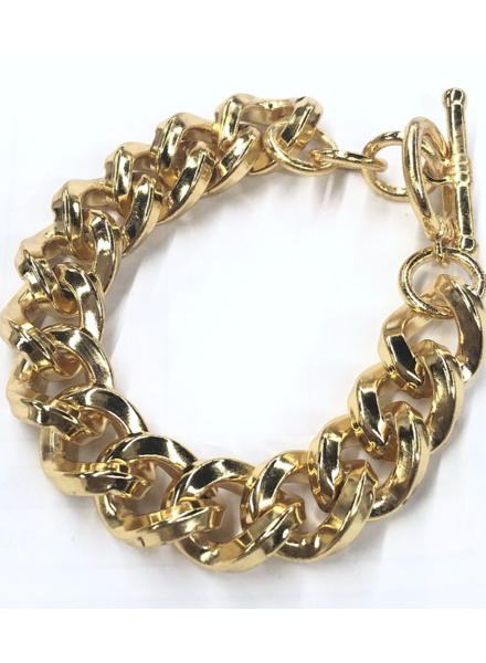 Gloss Gold plated Bracelet