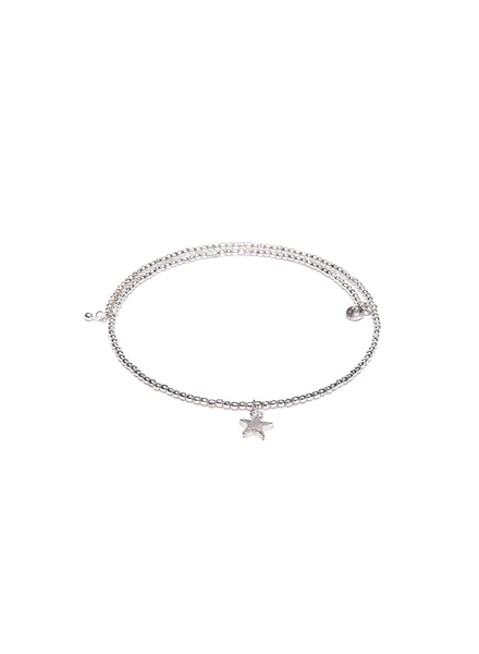 MICROSPHERES STAR PENDANT CHOKER