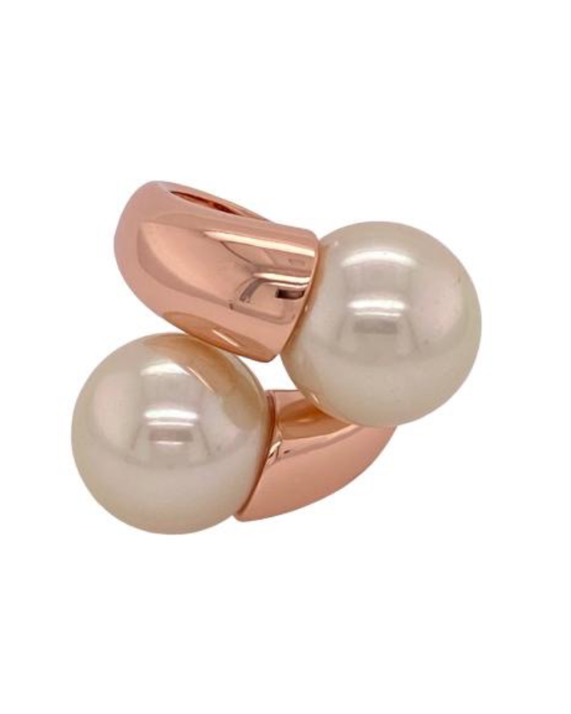 Pearl Rose Gold Ring