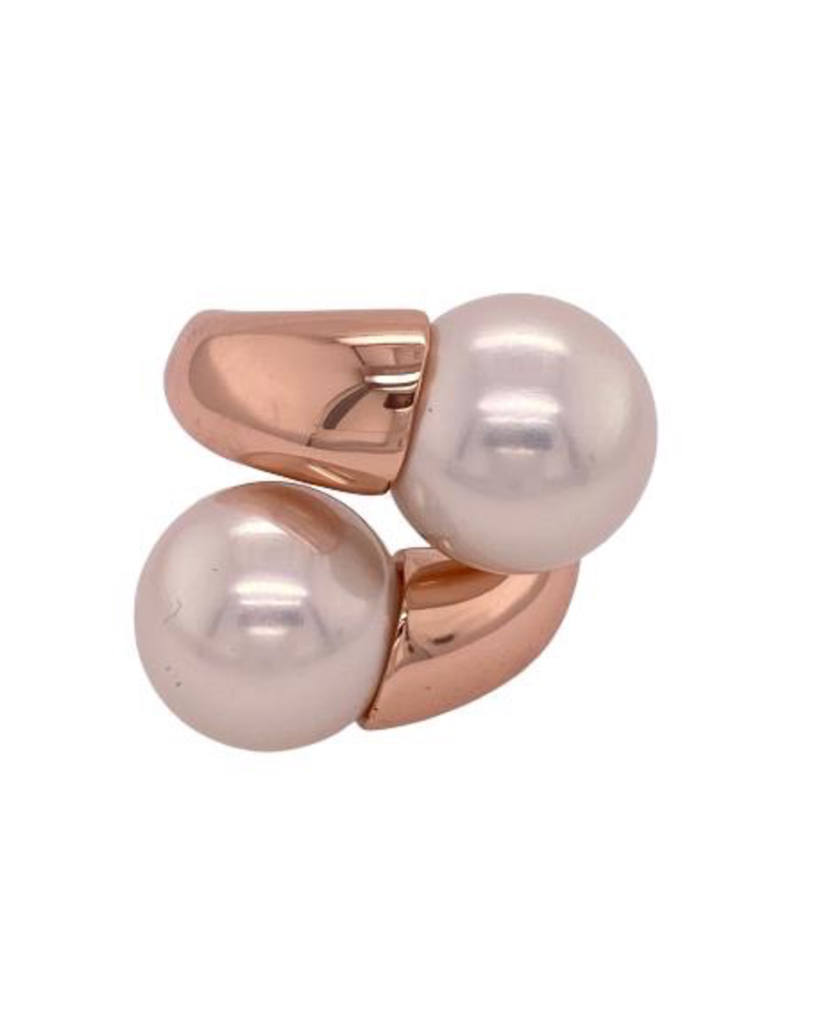 Rose Pearl Rose gold Ring