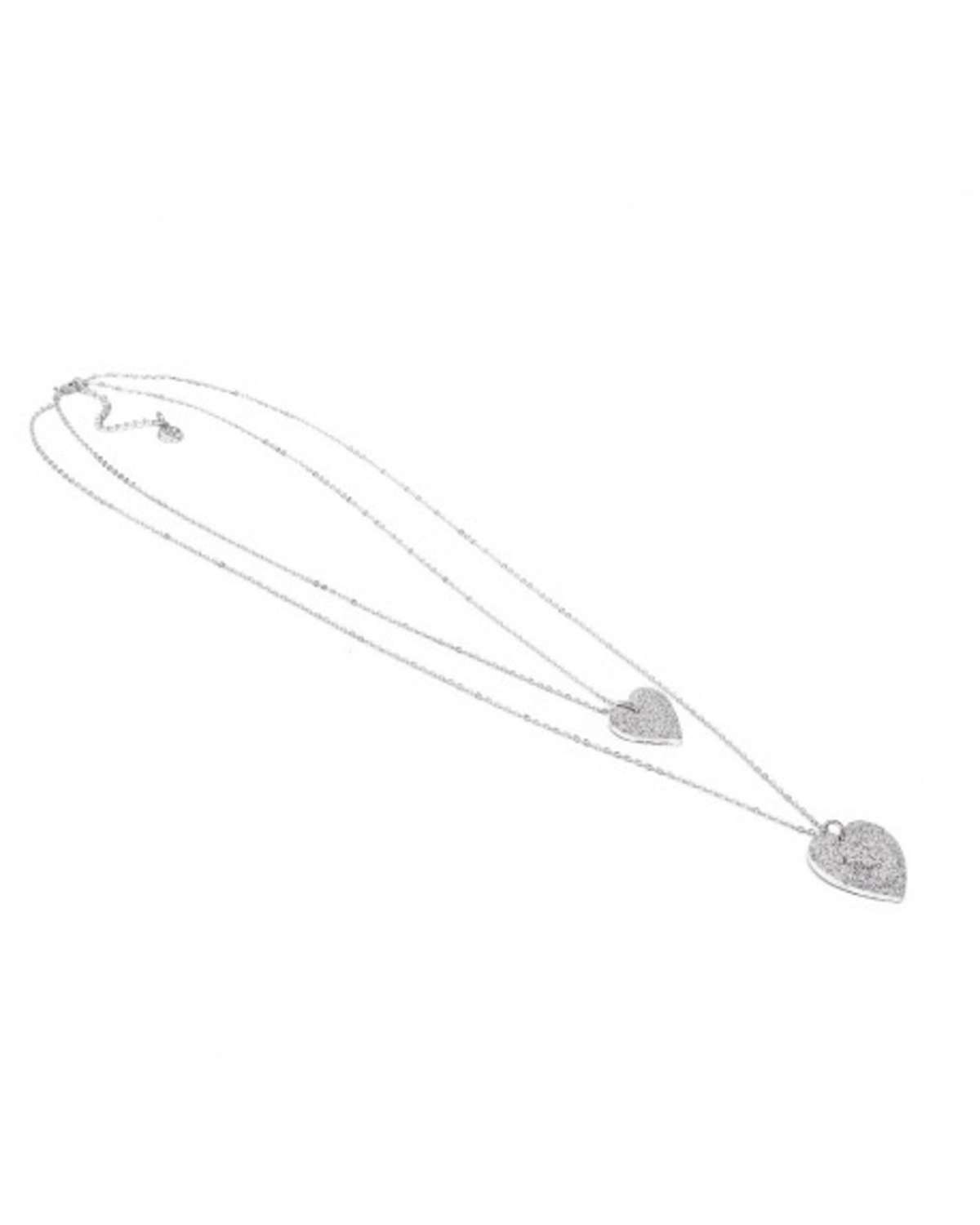 LAYERED 2 HEARTS NECKLACE