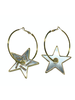Mirror Star Earrings