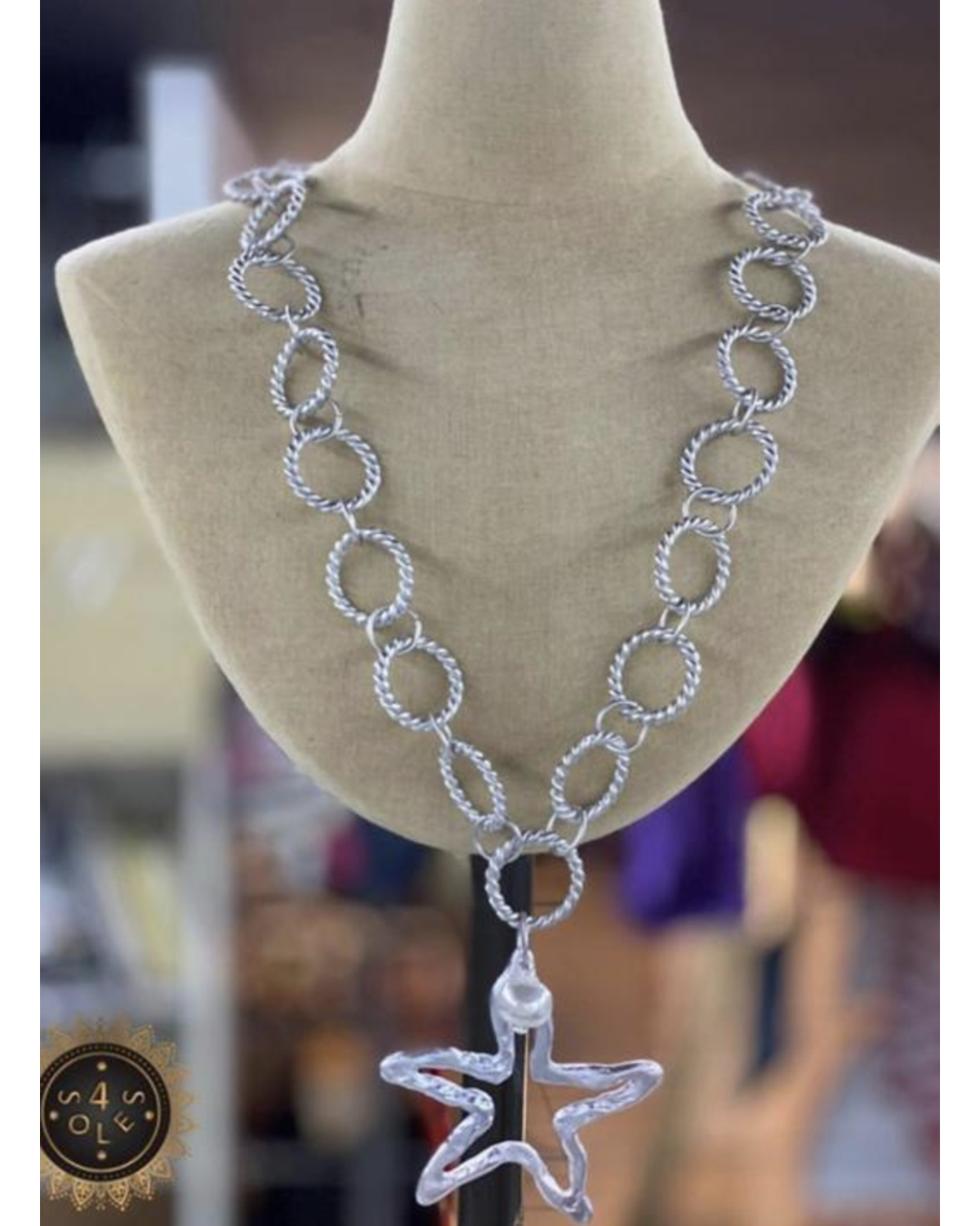 Star Long Necklace