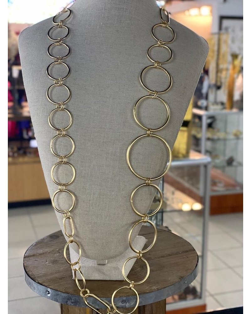Circle Long Necklaces