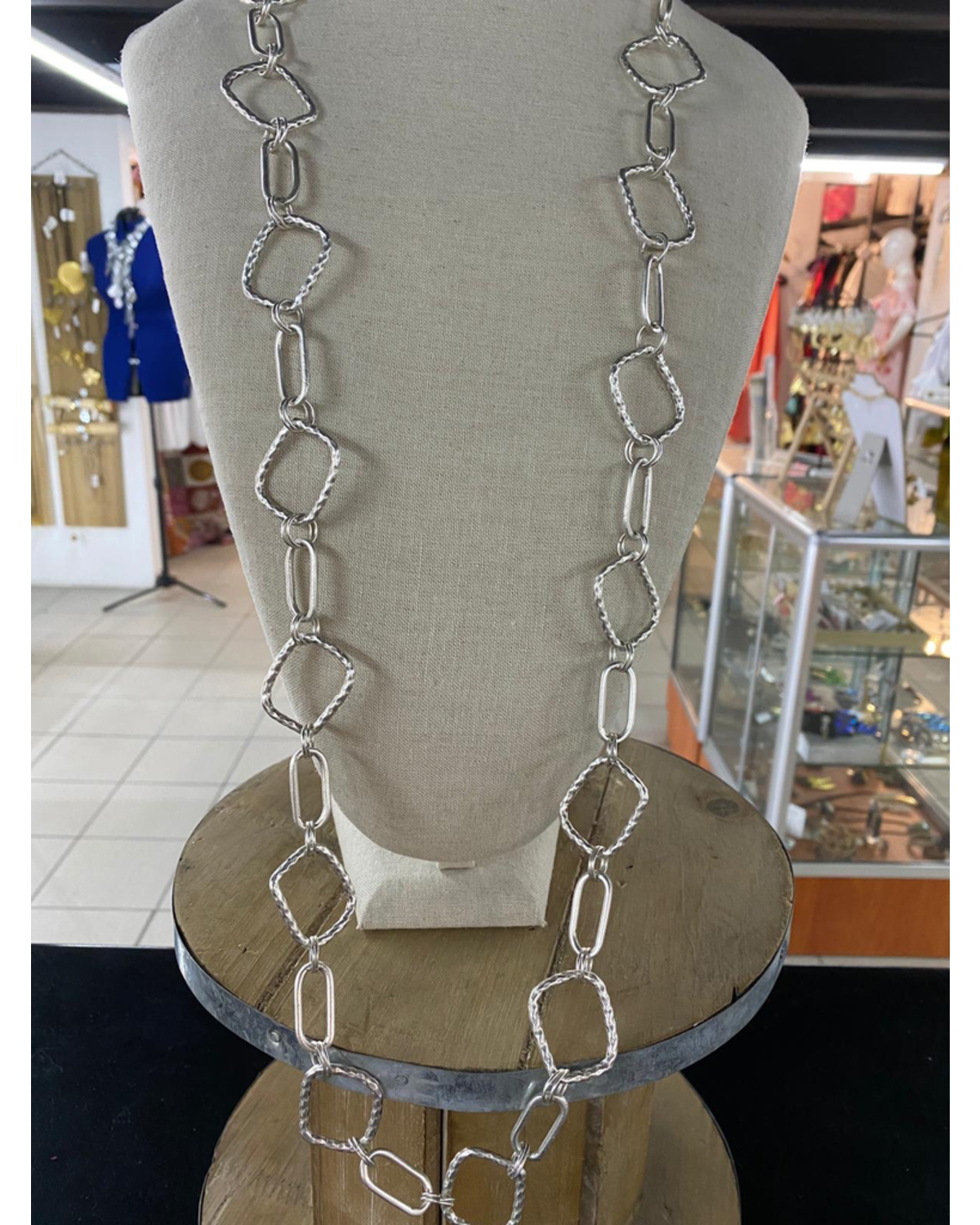Silver Long Necklaces