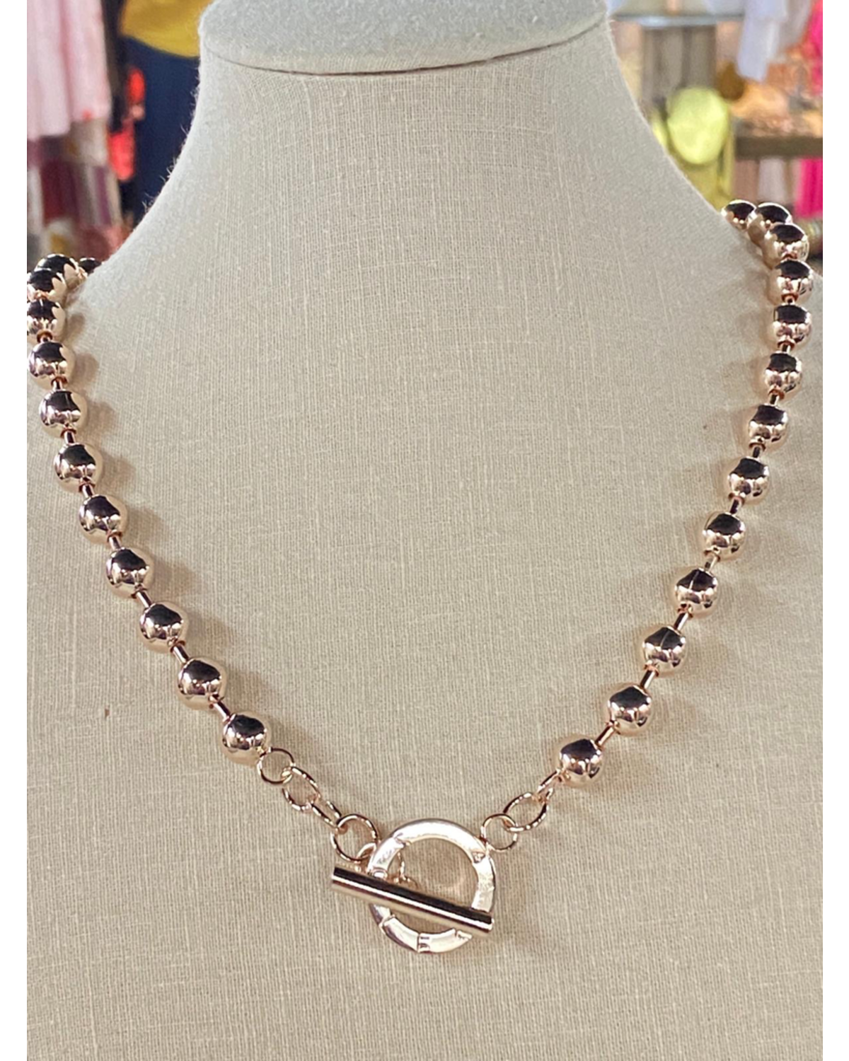Gold Rose 8m Necklaces