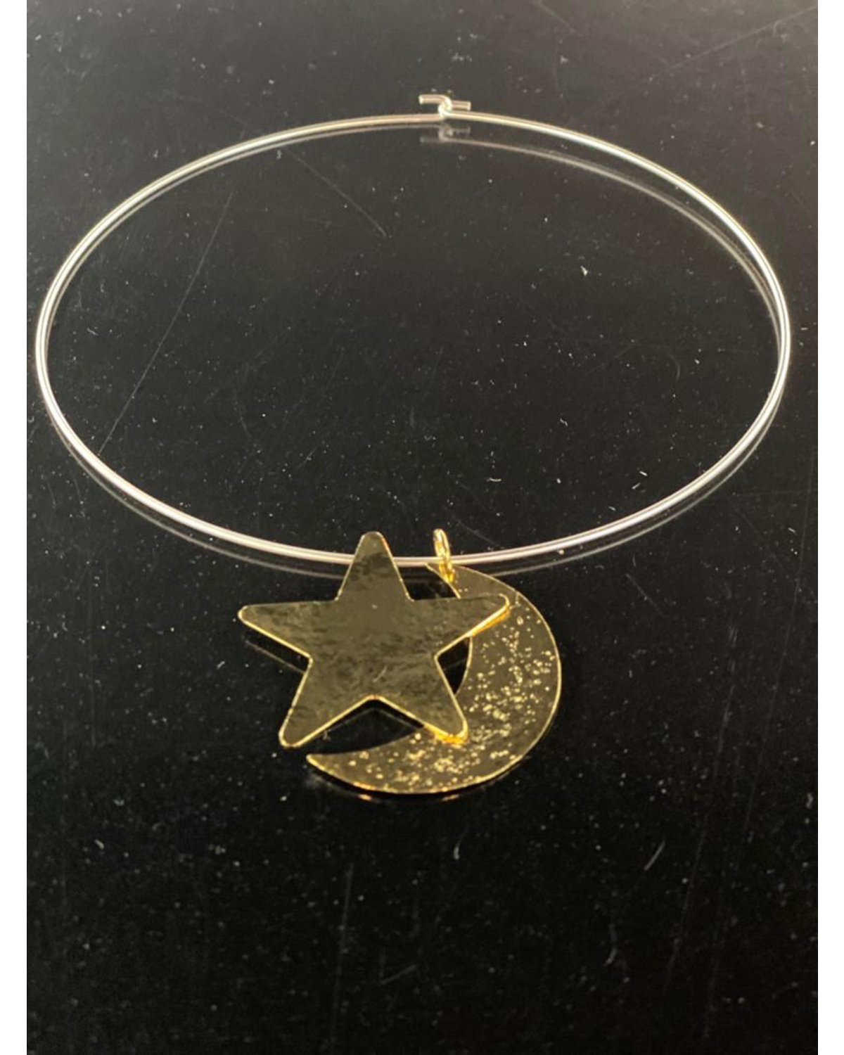 moon and star choker