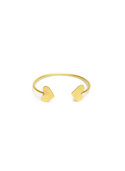 REGULAR RIGID HEART BRACELET