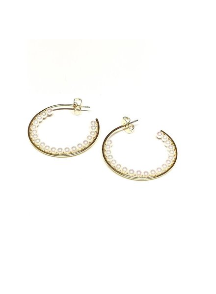 Pearls Earrings 2”