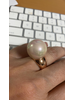 Pearl Ring Rose Gold 18k