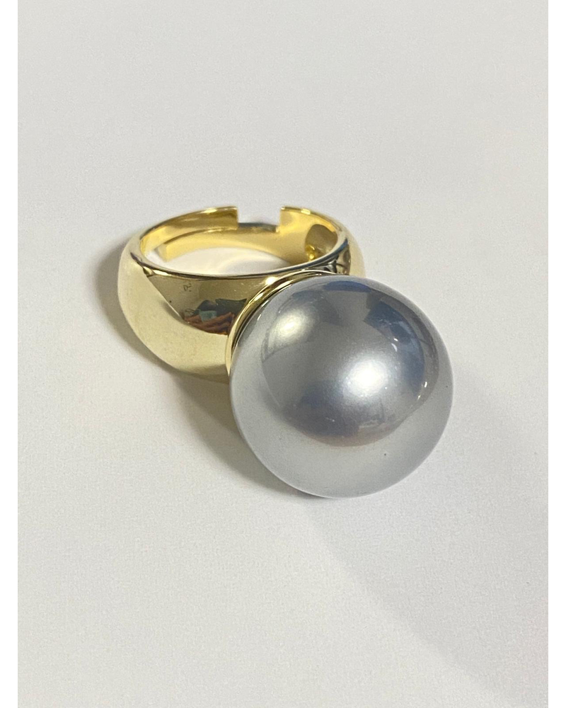 Pearl Ring Gold 18k