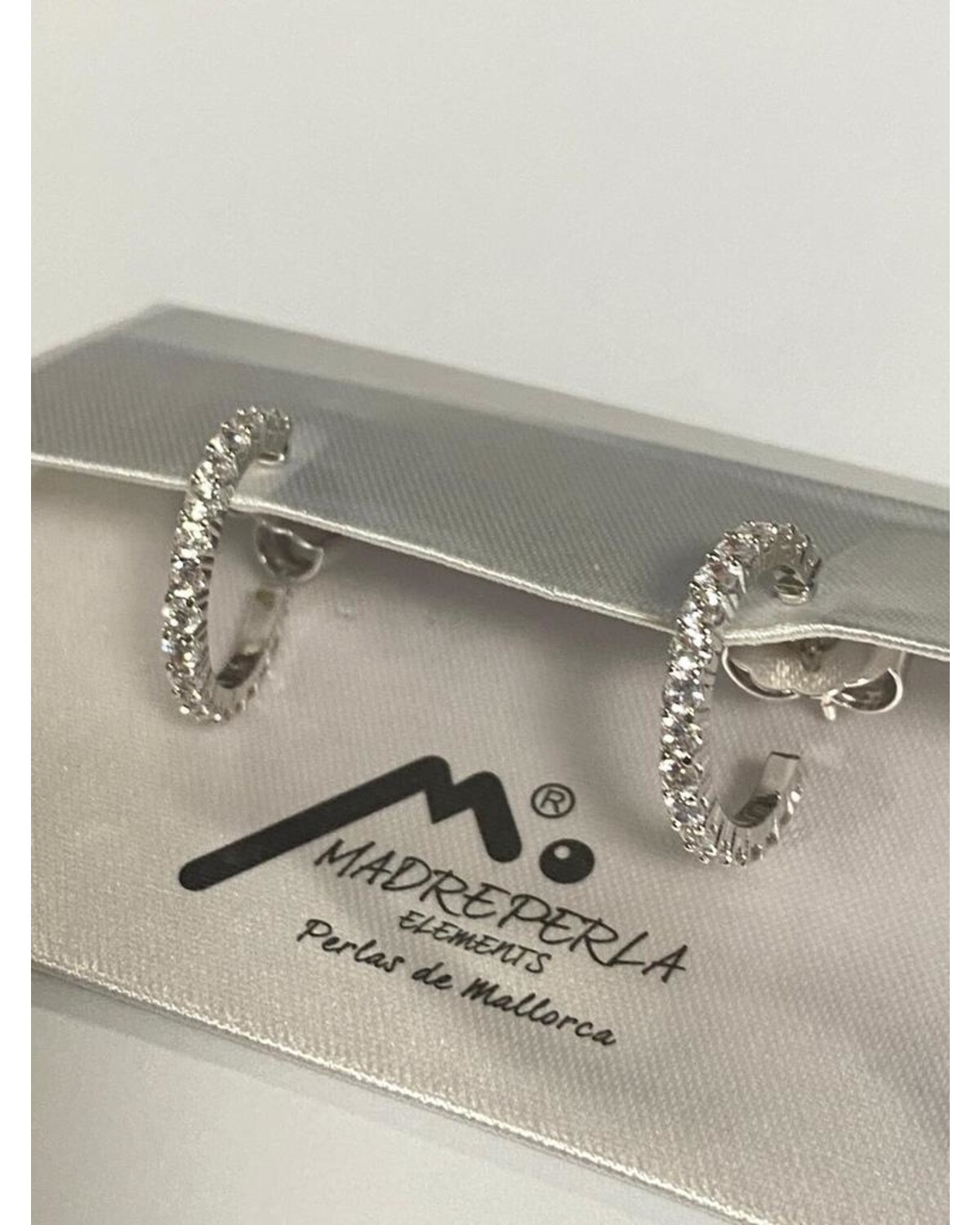 Earrings Silver Or Rodio 3 4”
