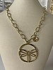 Drangonfly Necklace Gold Plated