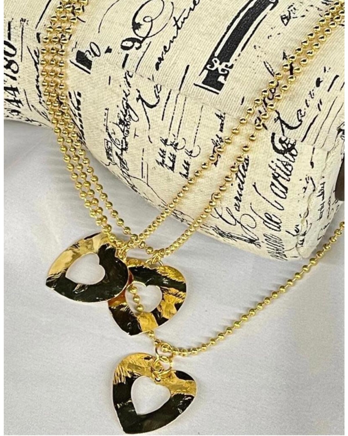 Gold Plated necklaces heart