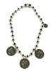 3 Coins   Necklace by 4 soles