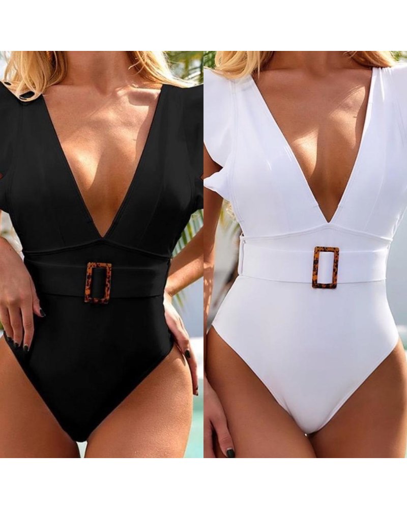 One Piece Ruffles Swimsuit B La Btq Avarcaspr