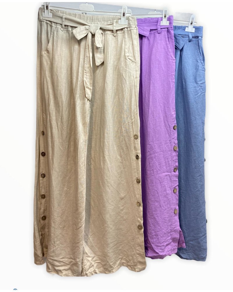 one size linen pants