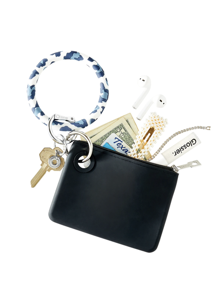 Silicone Key Ring + Mini Pouch