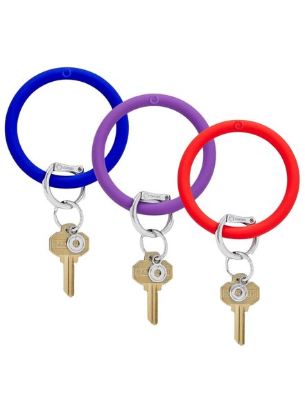Silicone Key Ring Solid