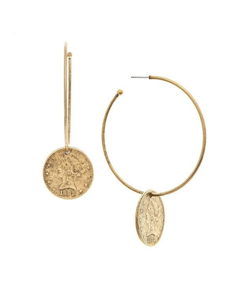 Vera Coin earrings
