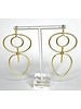 Gold  Circle Earrings