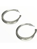 Silver Hoops Earrings