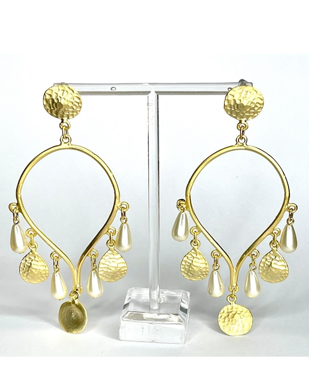 Pearl Gold Earrings