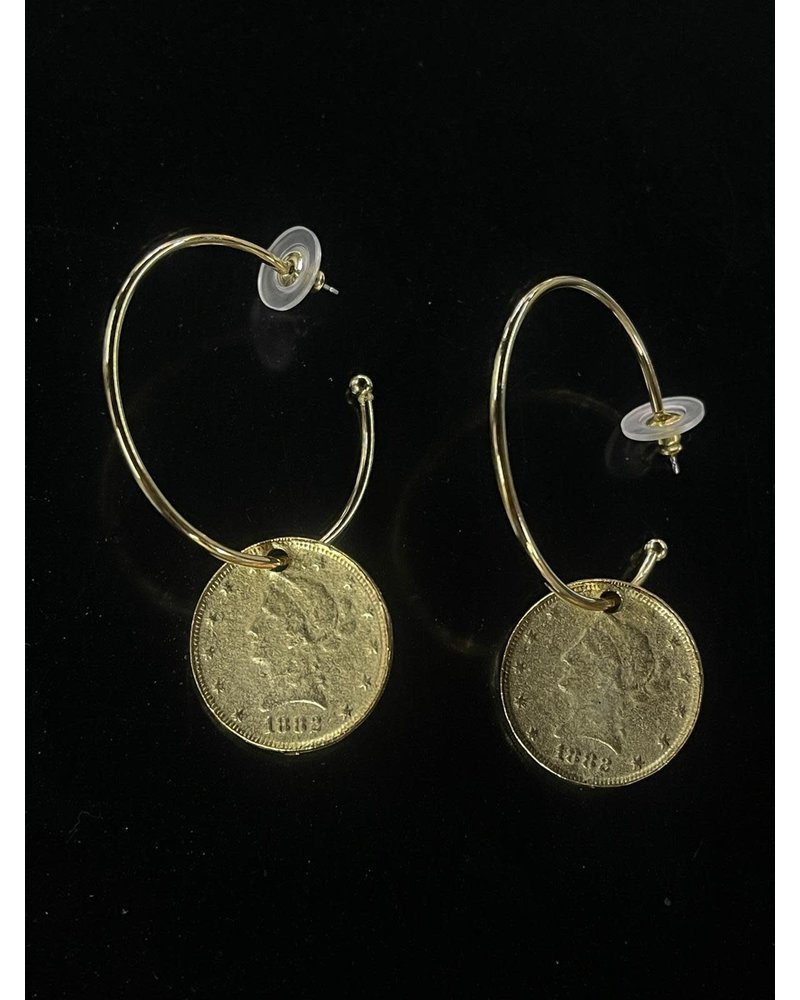22k Gold plated or Silver Earrings